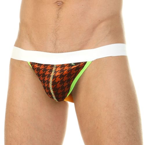 Мужские трусы джоки темно-коричневые Van Baam 39825