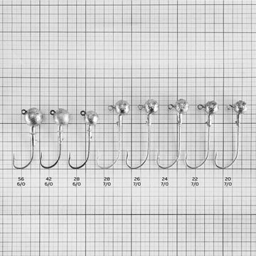Джига Шар, крючок Eagle Claw 410M, один стопор: бородка, 28 г (7/0) (Тонар)
