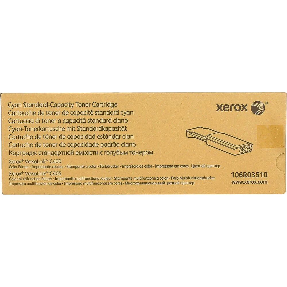 Тонер-картридж Xerox 106R03510 гол. для C400/C405