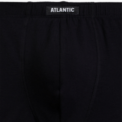 Мужские трусы шорты черные набор 3в1 ATLANTIC Basic 3BMH-007