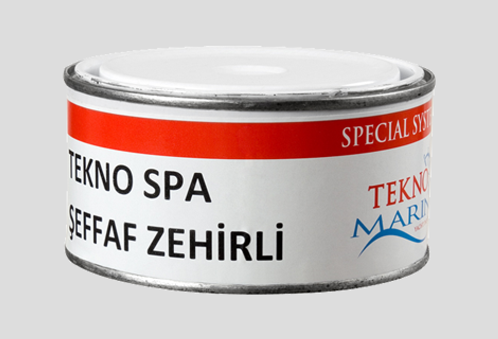 Tekno Spa Clear прозрачная необрастающая краска.