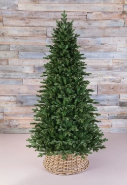 Елка Шервуд Премиум стройная 215 см., литая хвоя+пвх, Triumph Tree (73921)