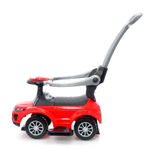 4898309 Толокар - каталка «Тачка», с родительской ручкой, цвет красный