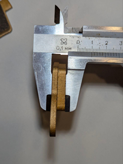 Колодки тормозные заднего тормоза дисковые эндуро мотоцикла