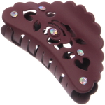 Заколка-краб для волос на блистере «Caiista Collection - Runi», микс 6 цветов, 8,5см