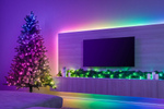 Twinkly Pre-lit Garland Еловая ветвь – 50 RGB диодов, Regal 9ft Garland, зеленый провод, Plug Type C