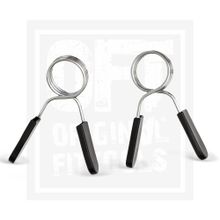 Замок пружинный с прямыми обрезиненными лапками 51 мм