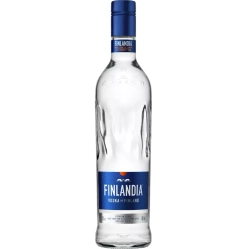 Водка Finlandia 0,7 л. В подарочной упаковке с 2 рюмками