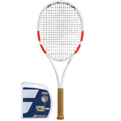 Теннисная ракетка Babolat Pure Strike 97 + Струны + Натяжка