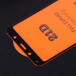 Защитное стекло Full Glue для Xiaomi Redmi 7A на полный экран, 010630 Черный