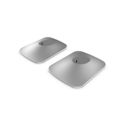 KEF P1 Desk Pad Silver настольные акустические подставки для колонок KEF LSX (пара)