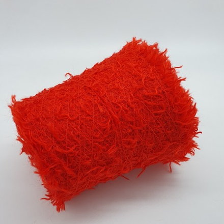 Пряжа LineaPiu GRIZZLY (69% кидмохер, 23% па, 8% шерсть) 210м/100гр, красный