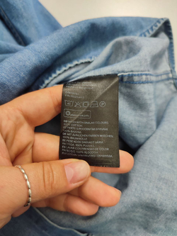 Рубашка H&M из хлопка 46 размер