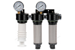 Фильтр-группа трехступенчатая до 0,01 мкм