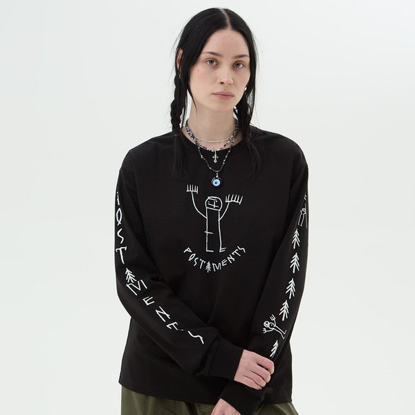 Лонгслив Postaments Beresta (black) артикул: - купить в магазине Дайс