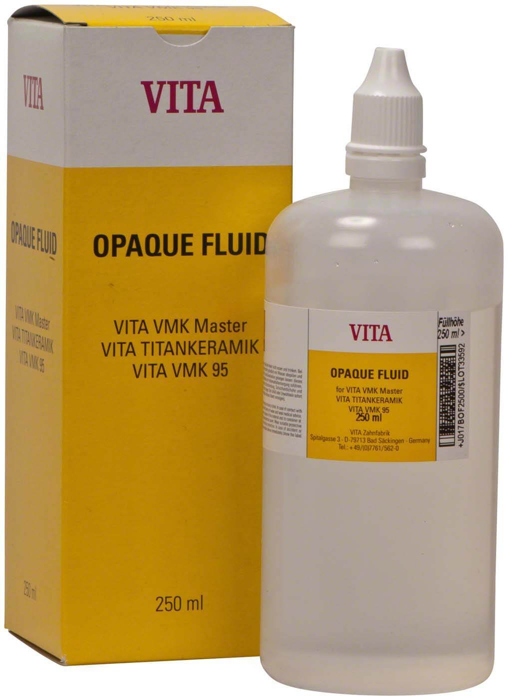Жидкость моделировочная (Opaque Fluid) VITA 250