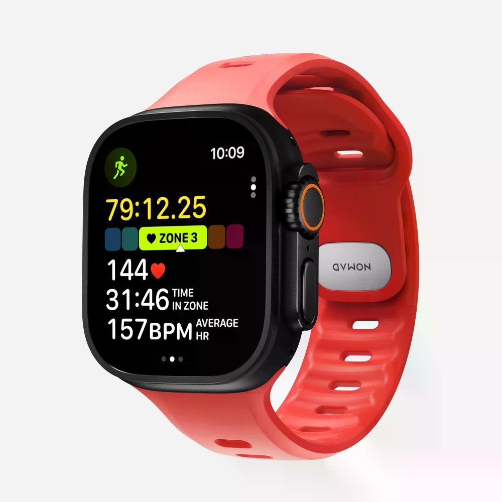 Ремешок Nomad Tempo Band для Apple Watch 49mm красный