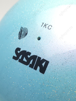 Мяч Sasaki 18,5 см серия "Аврора" Голубой LIBU (Light Blue)