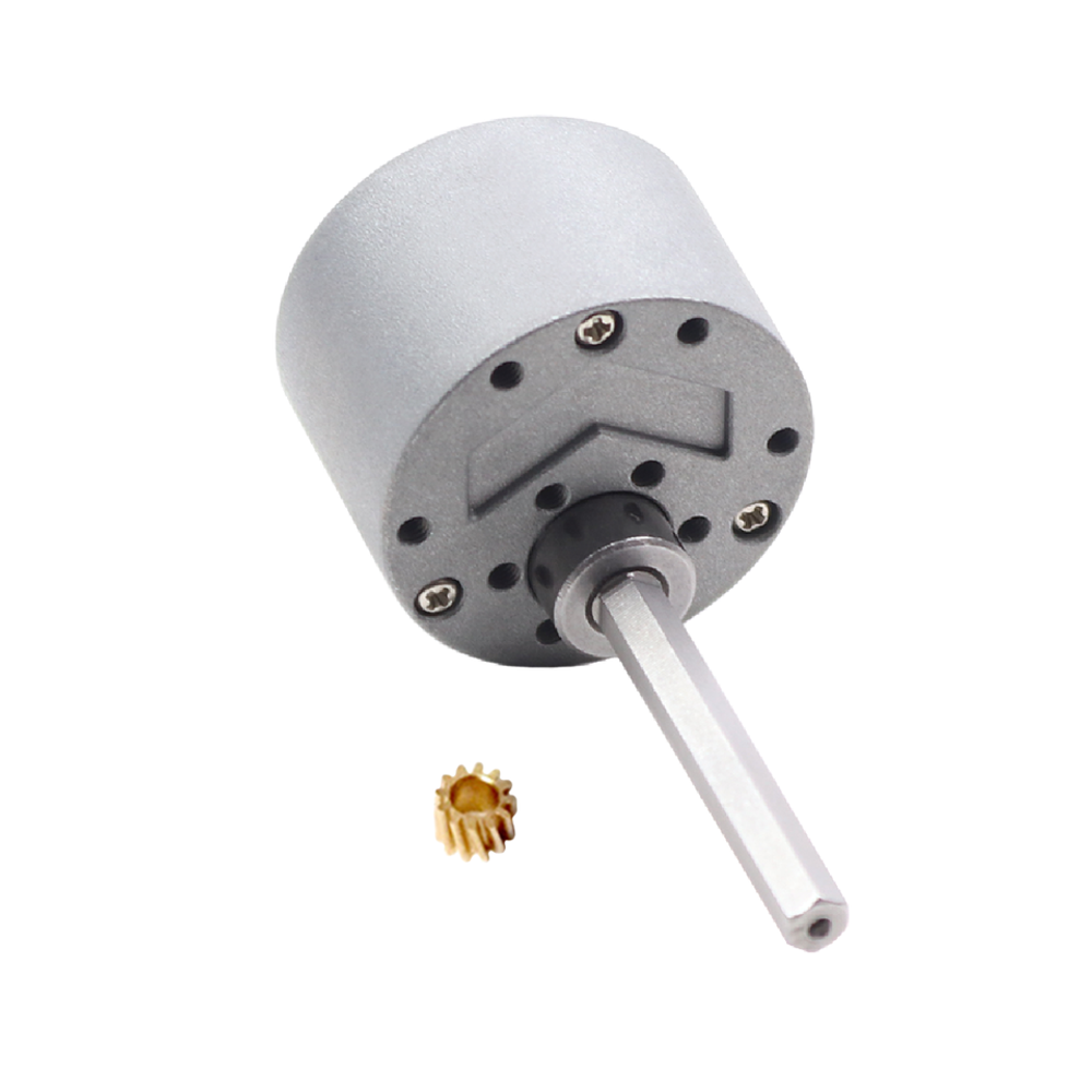 40:1 Hex Gearbox & Pinion