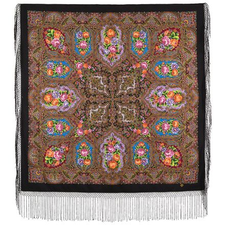 Павловопосадский платок Свет мой, зеркальце 1815-18