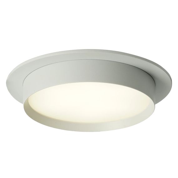 Светильник встраиваемый Feron DL507 потолочный GX53 белый круг 51350