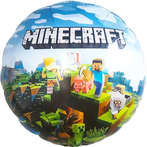 Круг 18" Человечки Пиксельные Fl