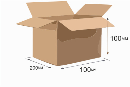 Гофрокороб 200х100х100 мм Т22В