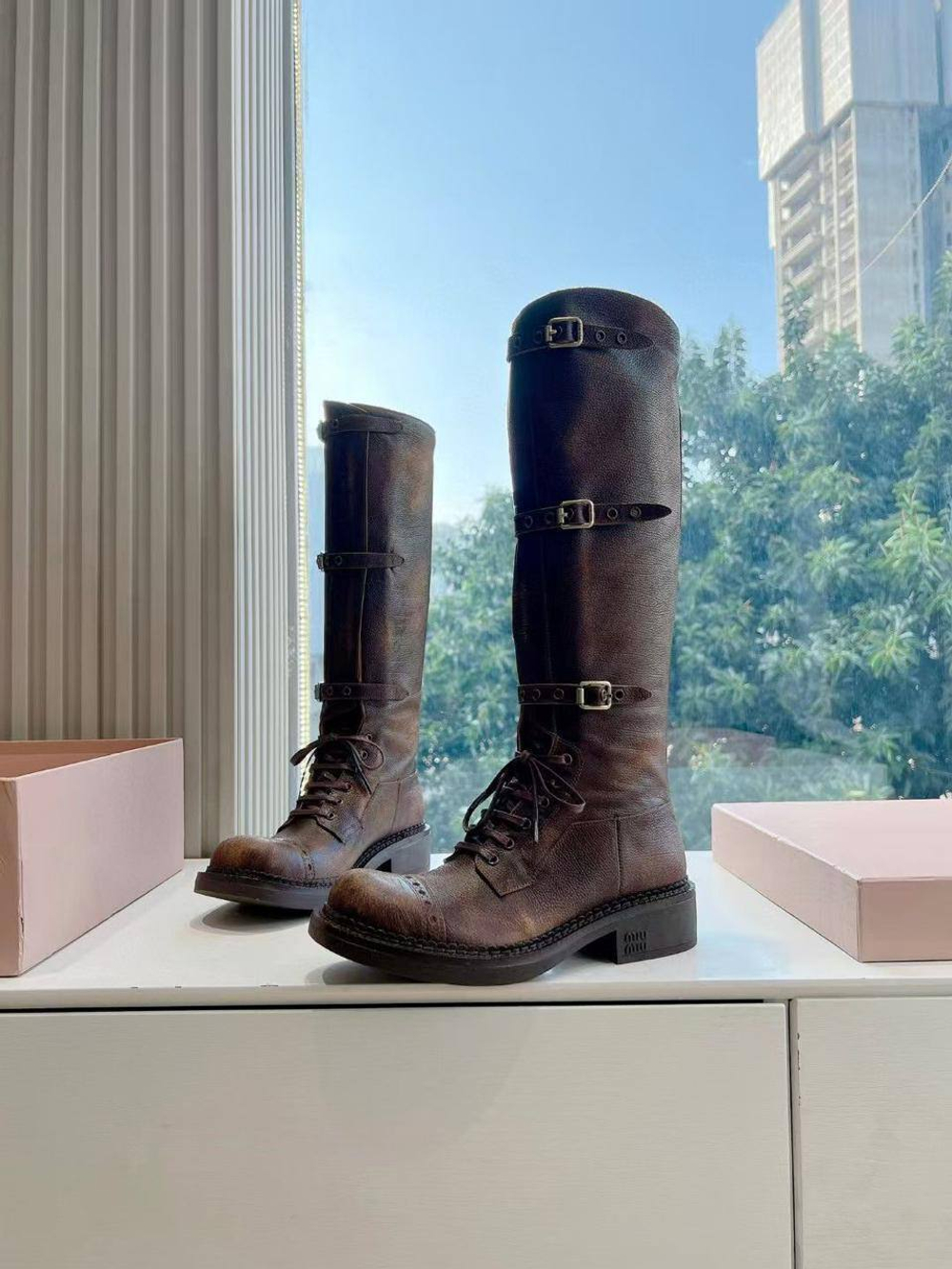 Сапоги MIU MIU