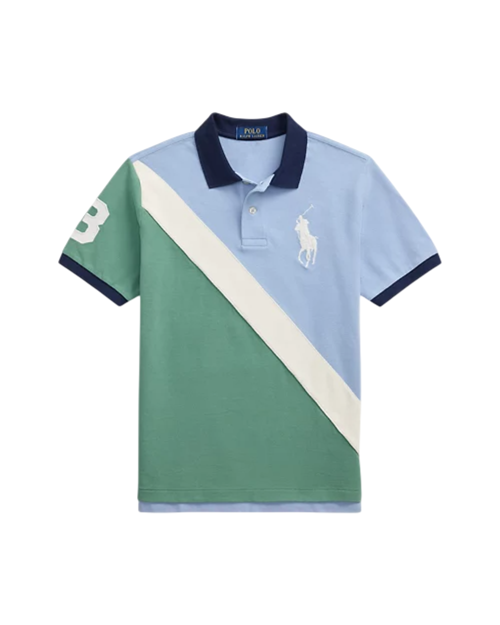 Поло для мальчиков с вышивкой Big Pony Ralph Lauren
