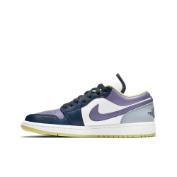 Женские кроссовки Air Jordan 1 Low SE 'Mismatched - Purple Magenta' DJ4342-400