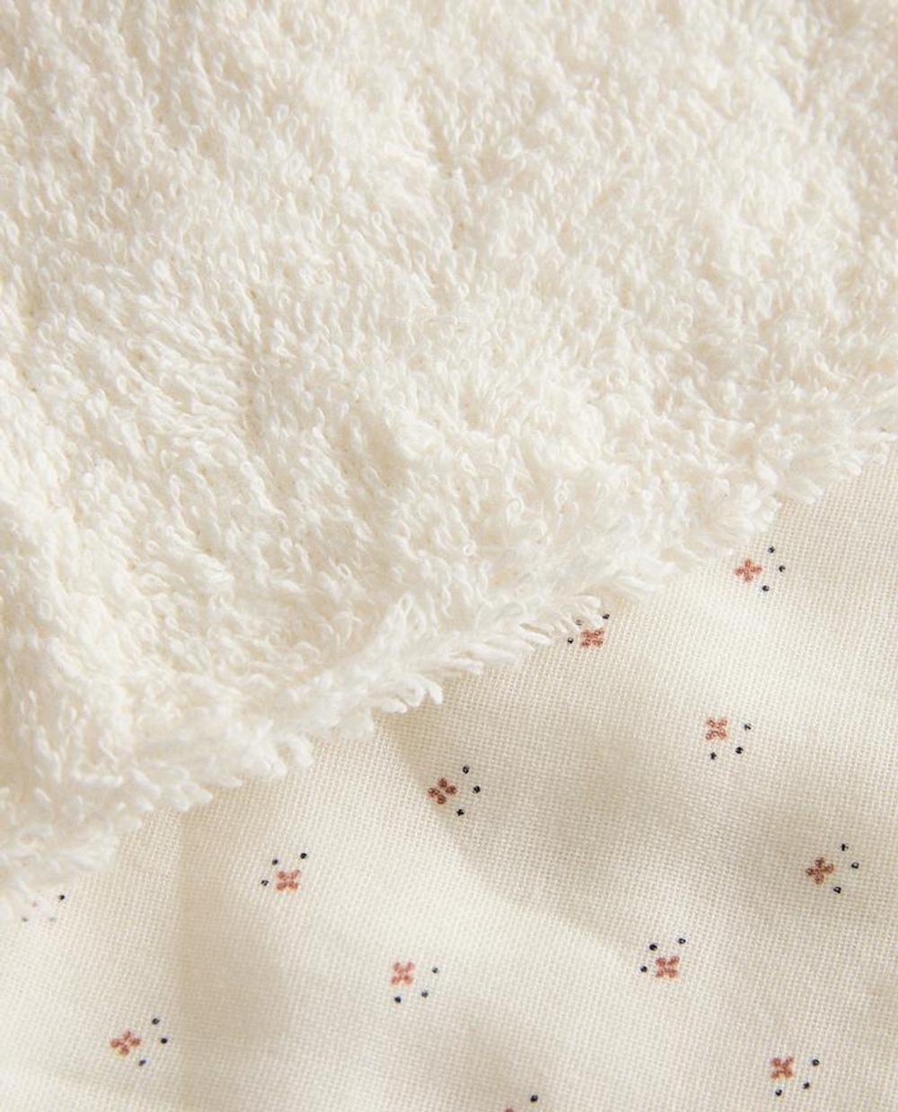 ZARA HOME МАЛЬНЬКИЕ ДЕТСКИЕ ПОЛОТЕНЦА (3 ШТ.), ЭКРЮ