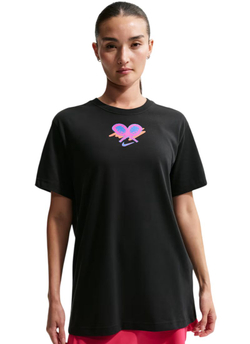 Женская теннисная футболка Nike Slam Dri-FIT Tennis - black