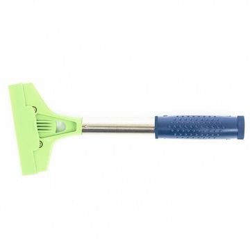 Скребок, фиксированное лезвие 100мм, металлич. обрезиненная ручка, 250мм Сибртех 79541