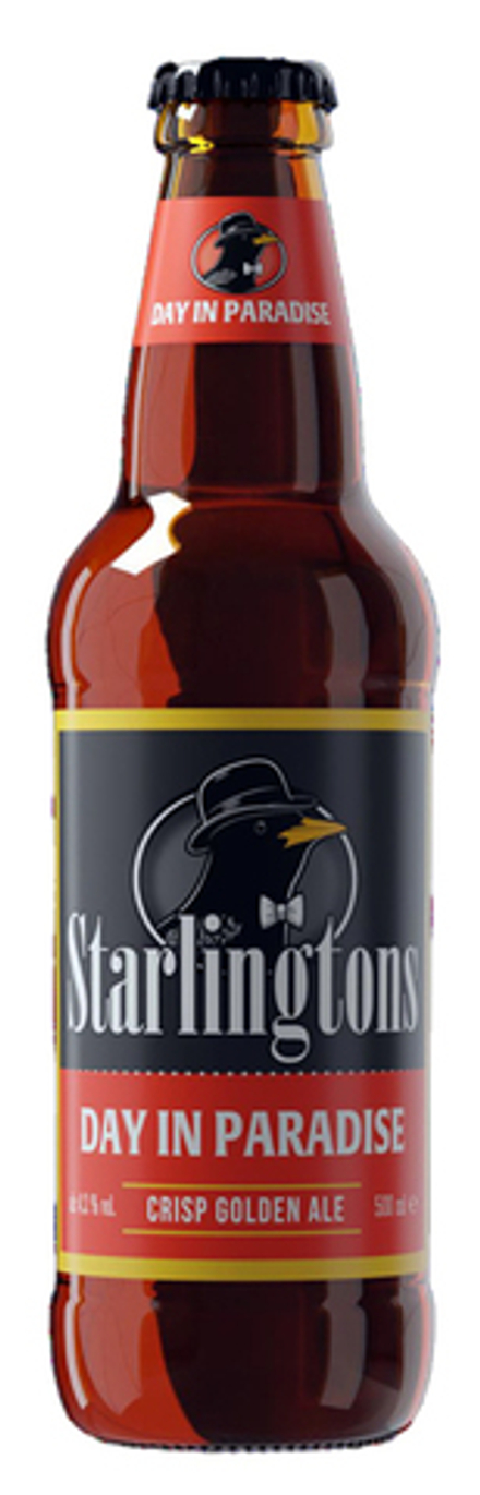 Пиво Старлингтонс Дэй Ин Пэрэдайз / Starlingtons Day In Paradise 0.5 - стекло