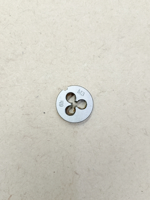 Плашка круглая 3,0*0,5