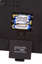 Часы настенные Bresser MyTime Meteotime LCD, черные