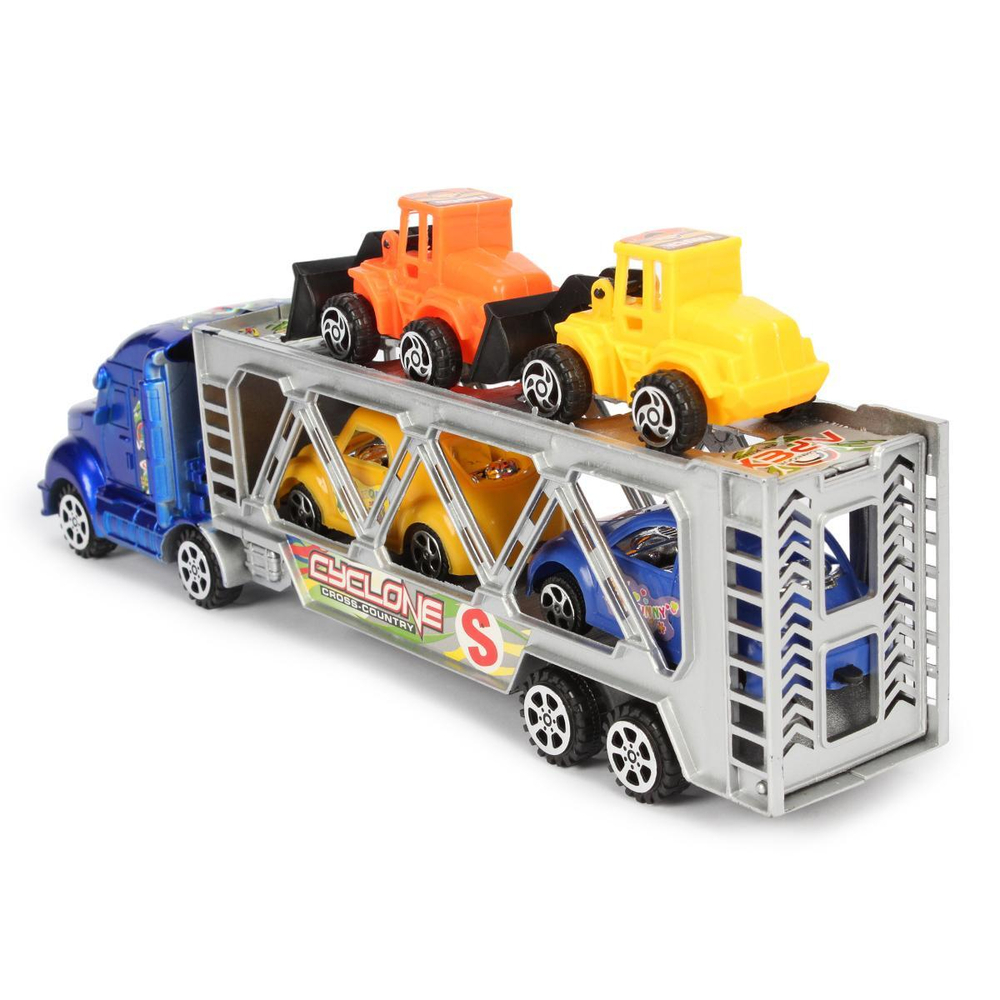 Автовоз ин. +4спецтехники, ПК JL6683-3