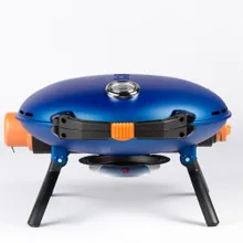 Портативный газовый гриль O-Grill 700T (синий), 1 горелка