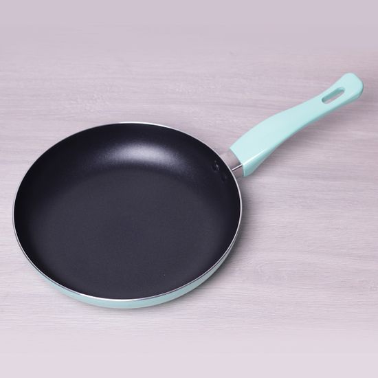 Сковорода Ø24х4.0 см. с антипригарным покрытием из алюминия без крышки Kamille KM4244A