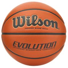 Мяч баск. WILSON Evolution, WTB0516XBEMEA, р.7, микрофибра, бутил. камера, коричневый