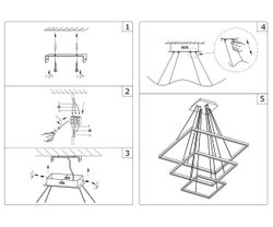 Kink Light 08201,19(4000K) Подвес Альтис черный Led 110W