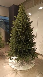 Юбка под елку "СУГРОБ" меховой коврик с застежкой на молнии