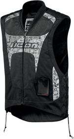 Мотожилет светоотражающий - ICON INTERCEPTOR REFLECTIVE VEST (черный)