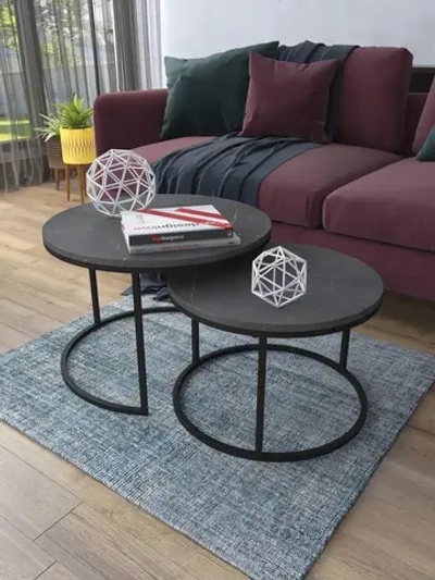 Комплект журнальных столов Акцент - ЧЗЧ - МДФ в ПВХ