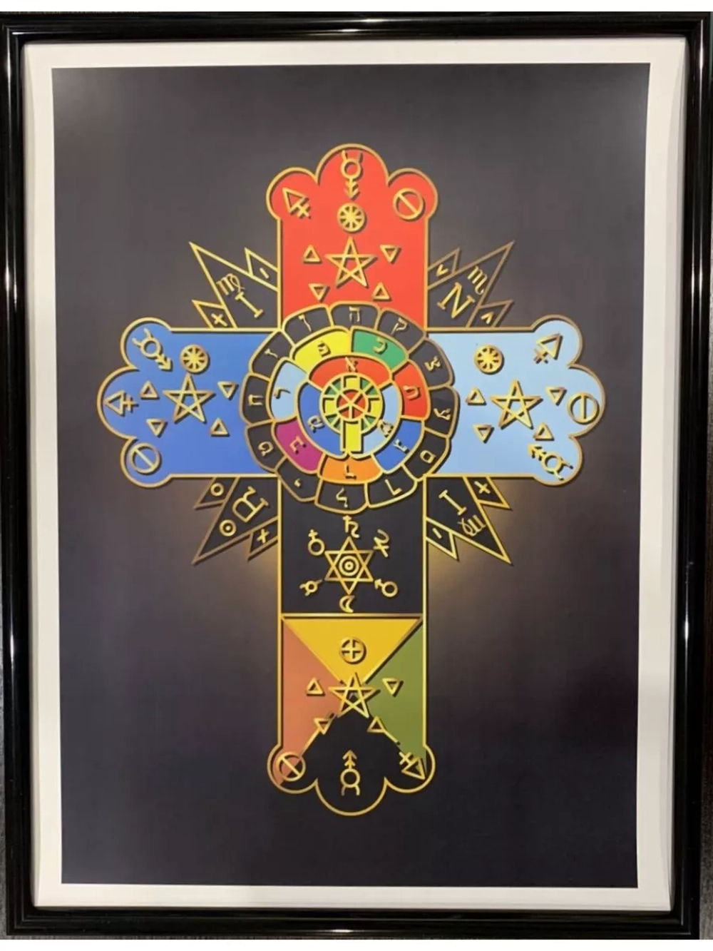 Постер Символ Розы и Креста