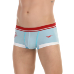 Голубые трусы-хипсы с контрастной отделкой Movere (Размер: L) (Цвет: голубой)