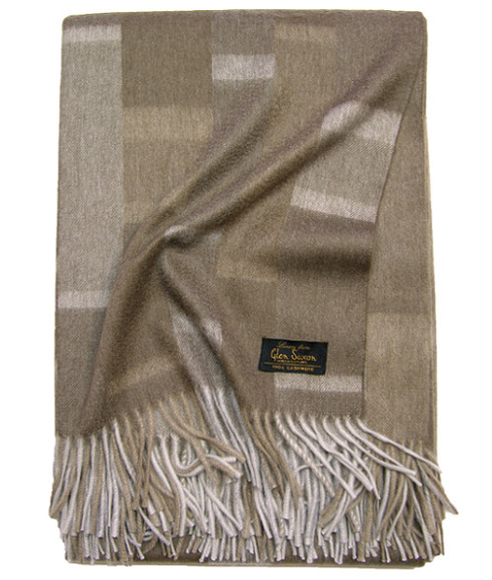 Плед 130х180 Glen Saxon Eccentric Mink