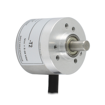 Инкрементальный программируемый энкодер INNOCONT EIP 40BO 6630V3000-T2 D=40мм, выступающий вал 6мм, 5…30VDC, выход TTL/HTL с инверсией, IP 65