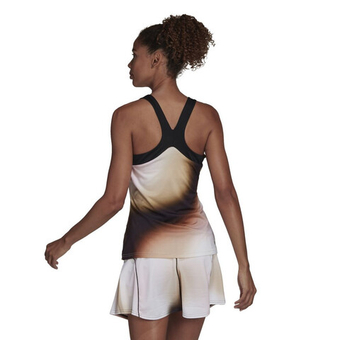 Женский топ теннисный Adidas Mel Y Tank W - разноцветный