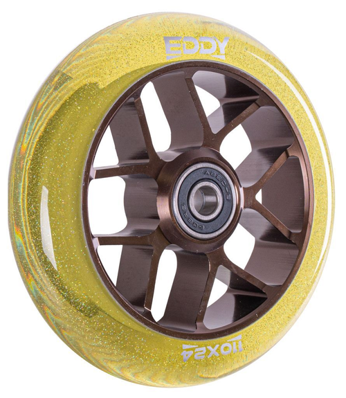 Колесо для самоката X-Treme 110*24мм Eddy yellow